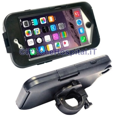 Custodia Supporto Bicicletta Moto ABS Impermeabile per iPhone 6 Plus & 6S Plus  - 2
