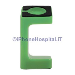 Suporte de Carregamento Magnético Verde para Apple Watch 38/42mm - 2