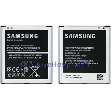 Batteria Originale per Samsung i9500 Galaxy S4 Modello B600BE 2600mA Samsung - 3