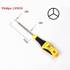 Phillips screwdriver 3 - 2.0 x 70mm - 1