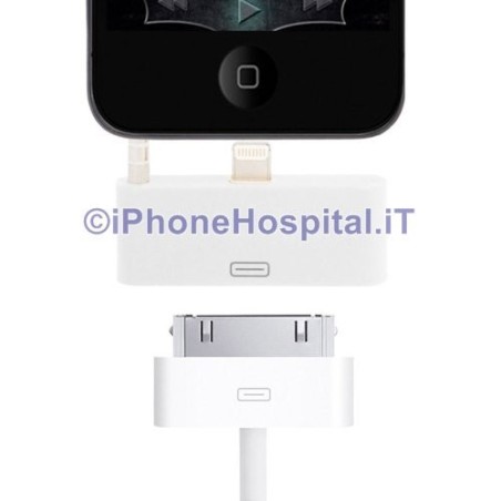 Adaptateur audio 8 broches vers 30 broches pour iPhone 6 Plus et 6S Plus - 1