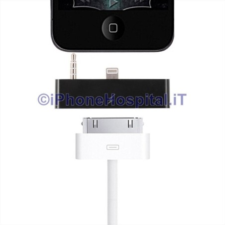 Adaptador de audio de 8 patillas a 30 patillas para iPhone 6 y 6S - 6