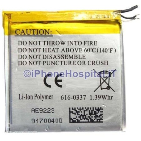 Apple Batería iPod Nano 3ª Generación A1236 - 616-0337 - 3