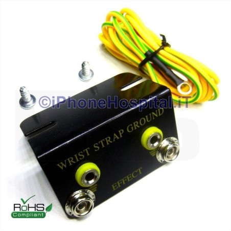 Panneau ESD Câble terminal de décharge antistatique mis à la terre pour bracelet - 1