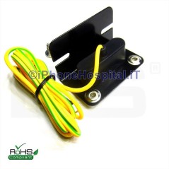 Cable de terminal de descarga antiestática con puesta a tierra del panel ESD para muñequera