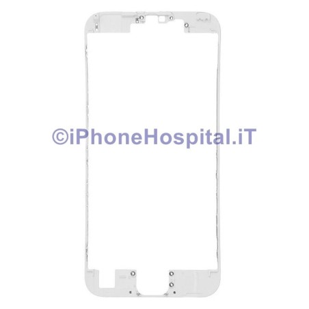 Support en verre Touch Edge Blanc iPhone 6S
