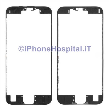 Support en verre tactile noir pour iPhone 6S - 2