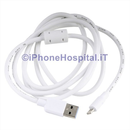 Cable de datos de carga para IPhone X 8 8P 7 7P 5 5S 5C 6 PLUS iPad Mini iPod Foxconn - 1