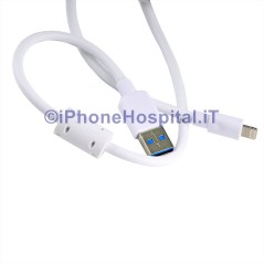 Cable de carga de datos para iPhone y iPad de Foxconn.
