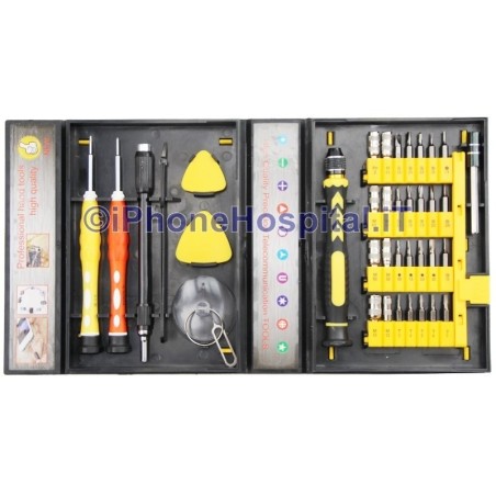 Set Cacciaviti 38 in 1 Professionale per Riparazione iPhone Samsung Balckberry - 1