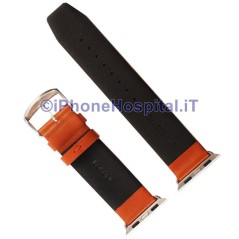Leather Strap with Buckle in Brown for Apple Watch 42"