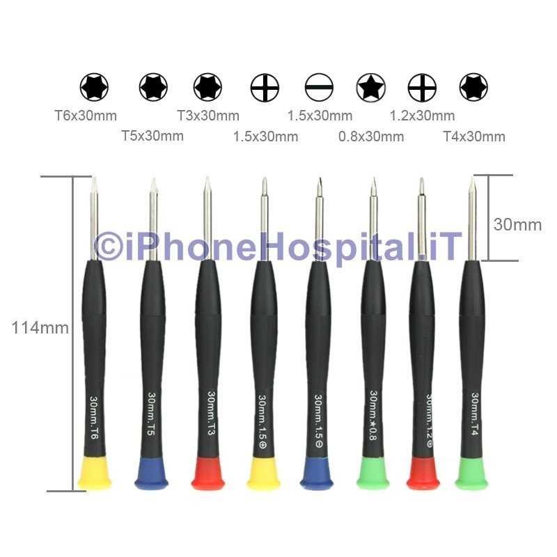 Samsung Blackberry Kit tournevis 8-en-1 pour ouvrir iPhone iPad Mini HTC - 3 Samsung Blackberry Kit tournevis 8-en-1 pour ouvrir iPhone iPad Mini HTC - 3