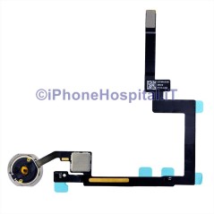 Câble Flex Bouton Home Noir pour iPad Mini 3 Assemblé