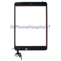 Pantalla táctil ensamblada negra con botón Home para iPad Mini 3 A1599-A1600