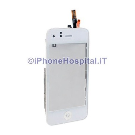 Kit completo táctil, botón home, altavoz 3G Blanco