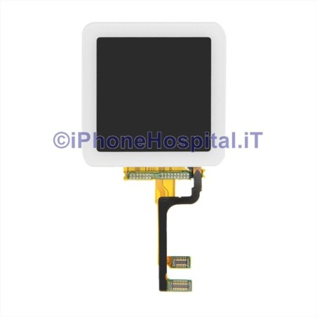 LCD + Touch para iPod Nano 6 (A1366) Cor Branco - 1