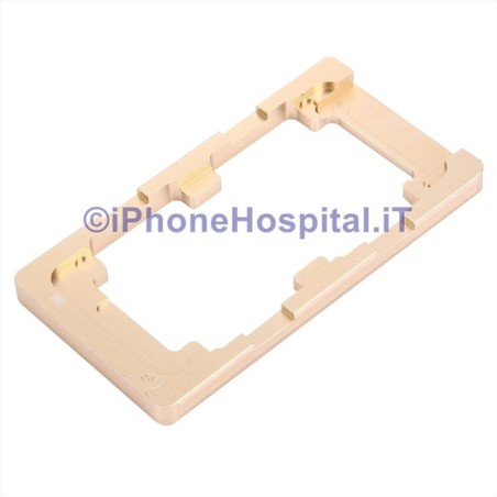 Lámina de precisión de aluminio para la reparación de pantallas táctiles LCD del iPhone 7.