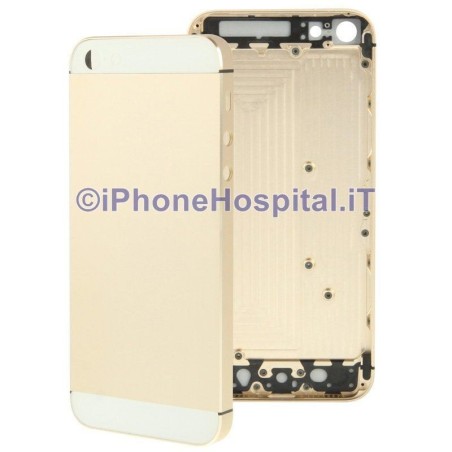 Retro Cover Gold per Apple iPhone 5 A1428, A1429, A1442 - 5