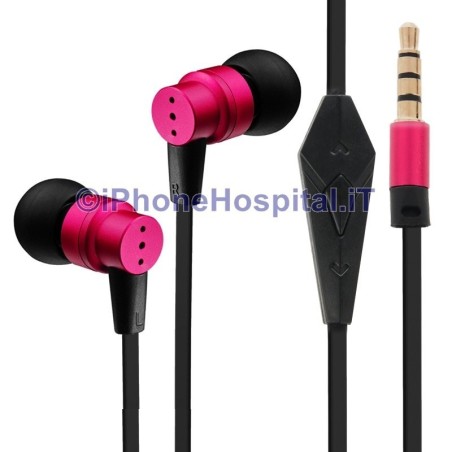 Auriculares supergraves con control de volumen y botón de respuesta - 3