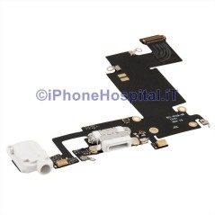 Charging Port Connector Headphone Mic Flat Antenna White Color for iPhone 6S Plus