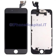 Schermo Vetro Touch Screen Lcd Assemblato per iPhone 6 Nero OEM - 3