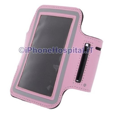 Apple Housse de sport pour brassard rose pour iPhone 5 - 5S - 5C