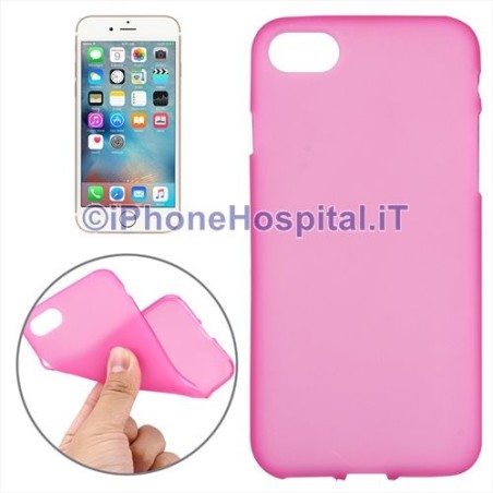 Transparent Pink TPU Protective Case for iPhone 7 4.7" - 3