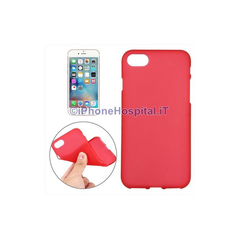 Transparent Red TPU Protective Case for iPhone 7 4.7 - 2 Transparent Red TPU Protective Case for iPhone 7 4.7 - 2