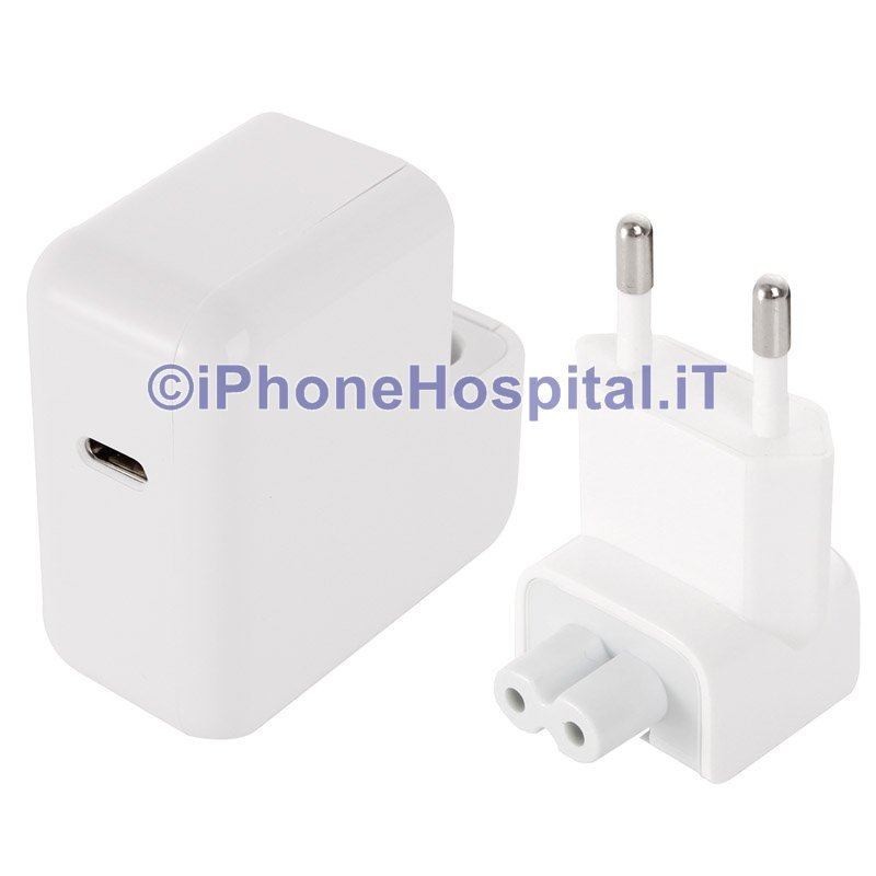 Caricatore per Apple Macbook 12\" Retina Early 2015 (Spina Europea) Caricabatteria - 6 Caricatore per Apple Macbook 12\" Retina Early 2015 (Spina Europea) Caricabatteria - 6