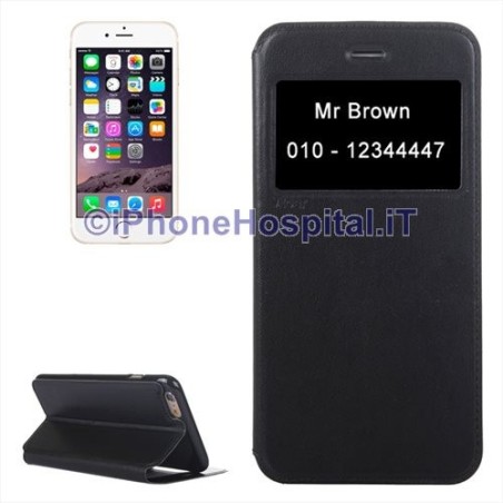 Capa com visor de identificação de chamadas para iPhone 6 4,7" - 2