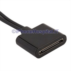 Adaptateur convertisseur d'éclairage 2-en-1 30 broches 8 broches + jack Audio3.5mm