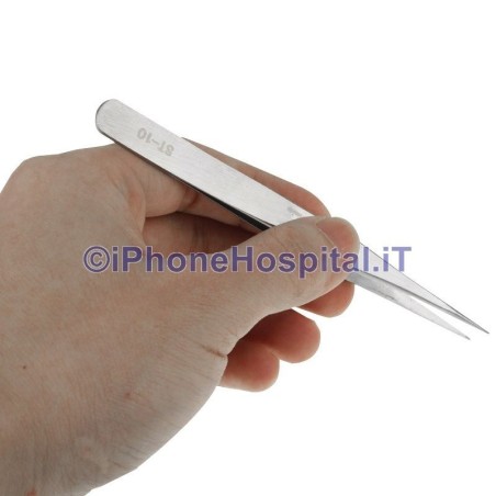 ST-10 Professional Stainless Steel Tweezers 11cm - 3