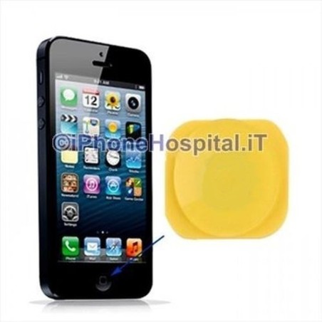 Yellow Home Button iPhone 5 - 3