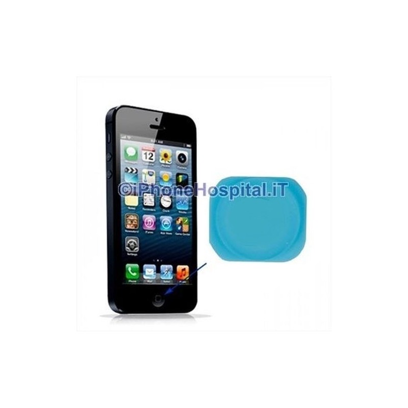 Botão Home Turquesa iPhone 5 - 3 Botão Home Turquesa iPhone 5 - 3