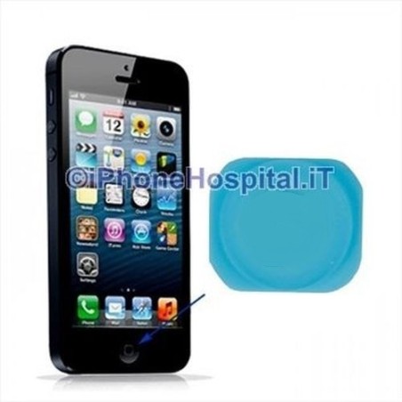 Turquoise Home Button iPhone 5 - 3