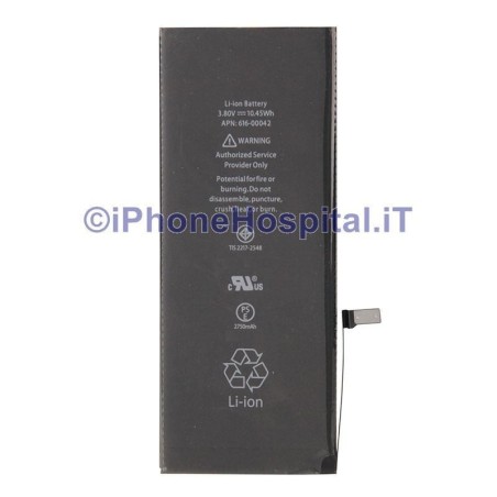 Batteria di Ricambio per iPhone 6S Plus A1634, A1687, A1699 5.5\" 2750 mAh - 1