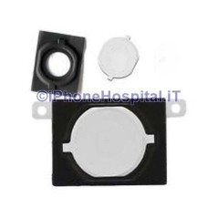 Apple Bouton Home avec Membrane iPhone 4S Blanc - 2