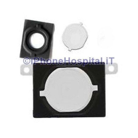 Botão Home com membrana Apple iPhone 4S Branco - 2
