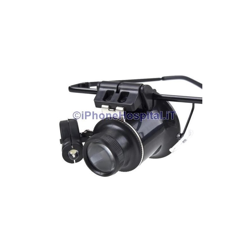 Trade Shop - Occhiali Occhialini Monocolo Lente Ingrandimento 20x X Con Luce Led | Leroy Merlin