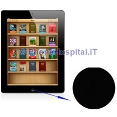 Bouton Home noir pour iPad 3 - 2