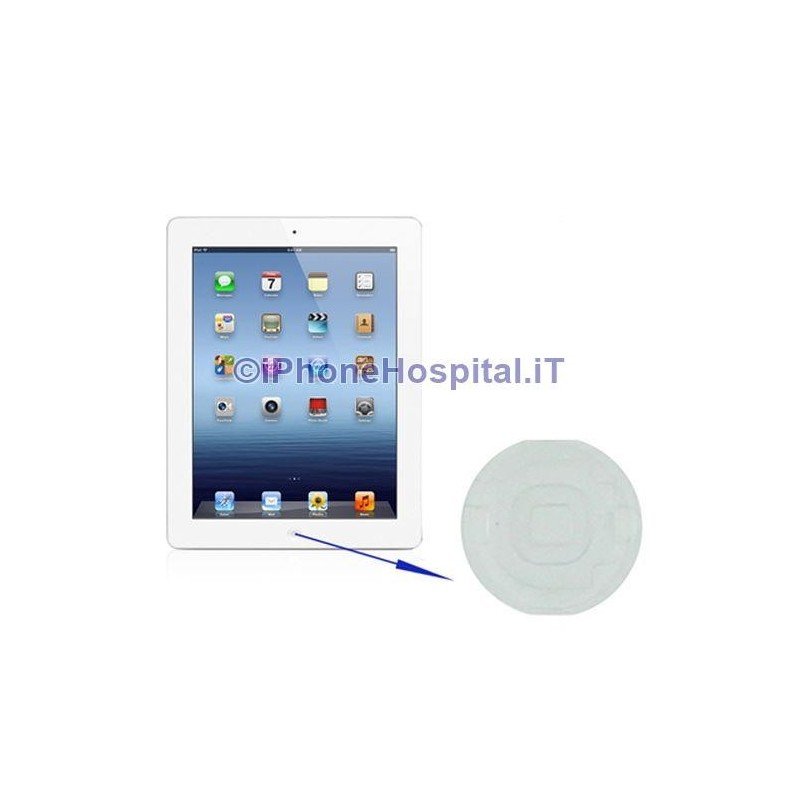 Bouton d'accueil blanc pour iPad 3 - 2 Bouton d'accueil blanc pour iPad 3 - 2