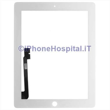 Tela sensível ao toque do iPad 3 branca de alta qualidade