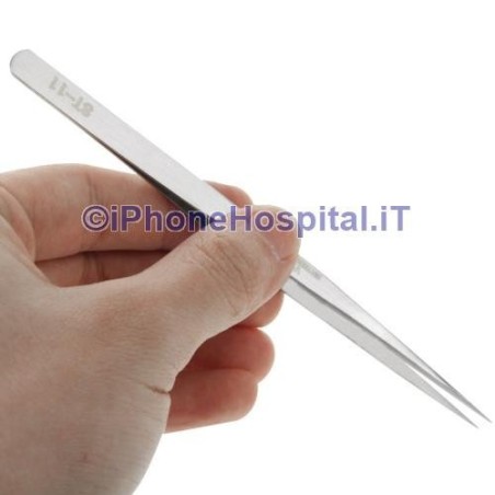 Pinzette in Acciaio Inox Professionale ST-11 14cm - 3