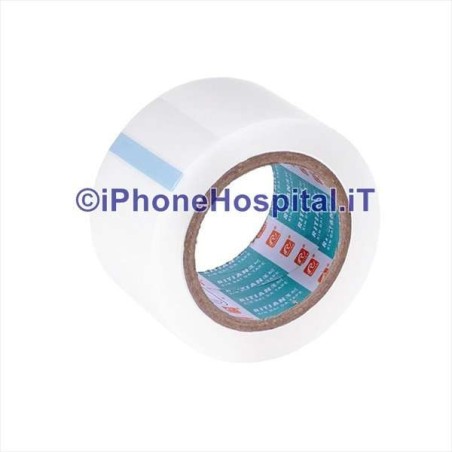 Nastro Protettivo Trasparente Rimozione Polvere Display Telefoni Cellulari 6.0cm - 1