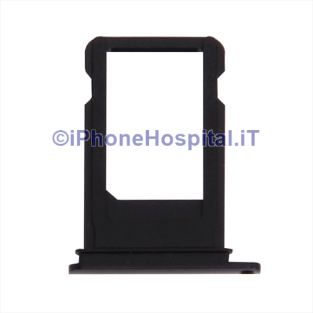 Sim Card Holder Sim Card Tray Slot Micro Card Tray iPhone 7 ( Negro )