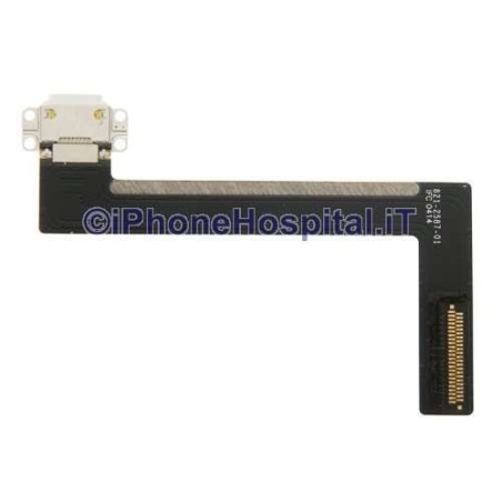 Connettore di Ricarica e Flex per iPad Air 2 Colore Bianco - 1