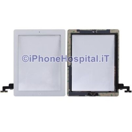 iPad 2 Touch Screen Bianco Assemblato Grado A - 3
