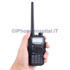 Emetteur radio bi-bande VHF - UHF FM/136-174MHz, FM/400-520MHz - 7