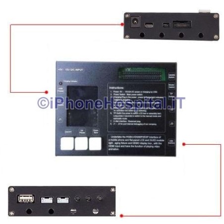 Comprobador de pantalla LCD y táctil iPhone 6P/6/5S/5/5C/4S/4