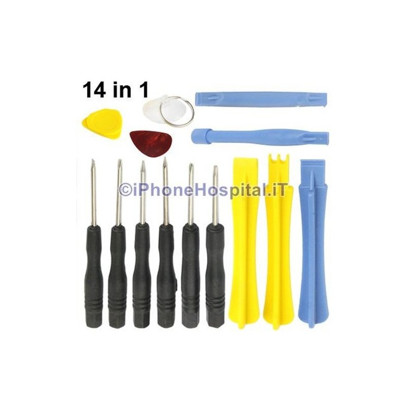 Kit de ferramentas 14 em 1 para abrir iPhone 3GS 4 / 4S / 5 / 5S / 6 / 6 Plus iPad - 4 Kit de ferramentas 14 em 1 para abrir iPhone 3GS 4 / 4S / 5 / 5S / 6 / 6 Plus iPad - 4